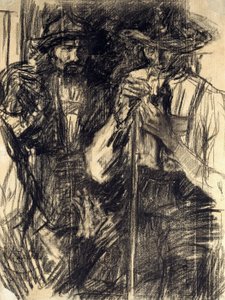 Avcılar by Wilhelm Maria Hubertus Leibl